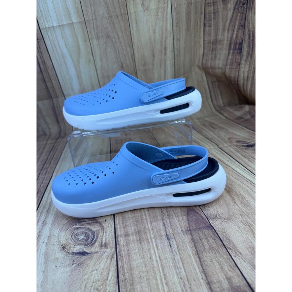 Crocs Inmotion Clog Light Blue Calcite Slip On Sandal Women's Size 10